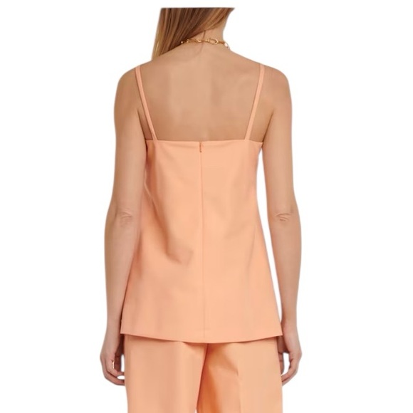 MAX MARA NWT
Austria cotton and gabardine nude/peach camisole in Sz 40 US 6 - Picture 3 of 12